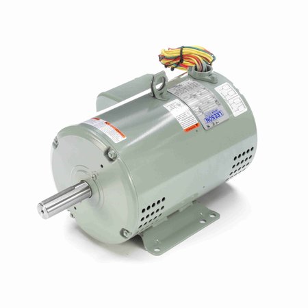 LEESON Crop Dryer Motor, 7.50 HP, 1 Ph, 60 Hz, 230 V, 3600 RPM, 182TZ Frame, DPAO 131848.00